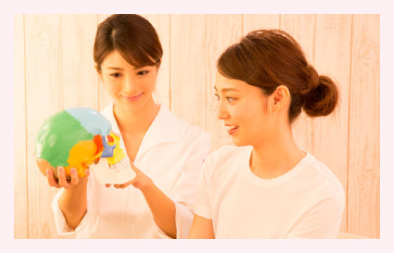 Step1 適正診断で状態を確かめるお顔のゆがみ診断